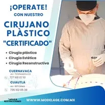 Cirujano plastico certificado